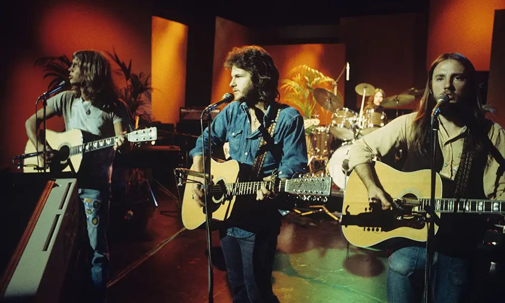 America - The Band performing on tour