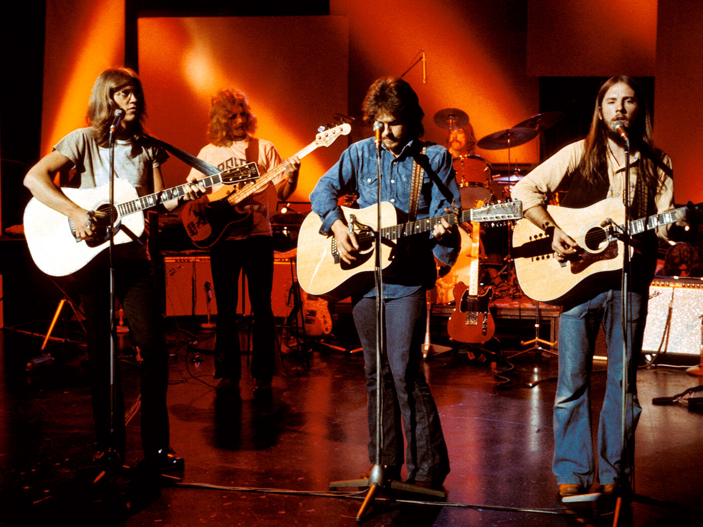 America - The Band in concert